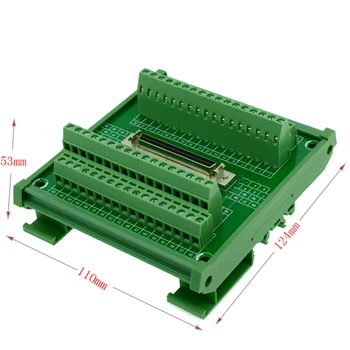 68-pin Mini D Ribbon/MDR Female Breakout Board, SCSI68, Terminal Module, SCSI female to terminal block
68-pin Mini D Ribbon/MDR Female Breakout Board, SCSI68, Terminal Module, SCSI female to terminal block