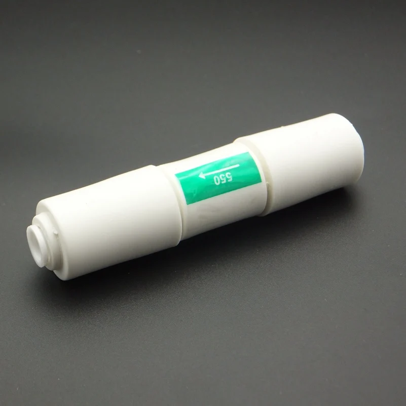 550ML 1:3 1/4" OD Tube Pushfit Flow Restrictor RO Water Connector Reverse Osmosis Aquarium System Plastic Pipe Fittings
550ML 1:3 1/4" OD Tube Pushfit Flow Restrictor RO Water Connector Reverse Osmosis Aquarium System Plastic Pipe Fittings