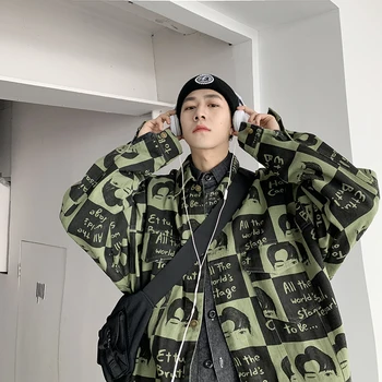 2019 Spring New Men's Outerwear Streetwear Bomber Jacket Loose Brand Coats Cargo Work Clothes Green/Apricot Windbreaker M-XL
2019 Spring New Men's Outerwear Streetwear Bomber Jacket Loose Brand Coats Cargo Work Clothes Green/Apricot Windbreaker M-XL