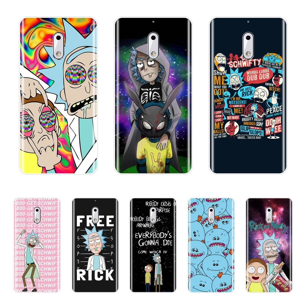Silicone Case For Nokia 1 2 3 5 6 8 Rick And Morty Cartoon Back Cover For Nokia X6 7 Plus Nokia2 Nokia3 Nokia5 Nokia6 Phone Case
Silicone Case For Nokia 1 2 3 5 6 8 Rick And Morty Cartoon Back Cover For Nokia X6 7 Plus Nokia2 Nokia3 Nokia5 Nokia6 Phone Case