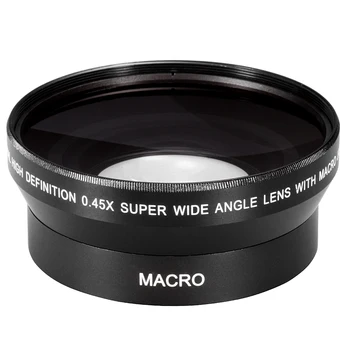 62mm 0.43X Wide Angle Macro Conversion Lens for sony HDR-XR520 VHDR-CX7 HDR-SR5 nikon canon pentax olympus DSLR camera
62mm 0.43X Wide Angle Macro Conversion Lens for sony HDR-XR520 VHDR-CX7 HDR-SR5 nikon canon pentax olympus DSLR camera