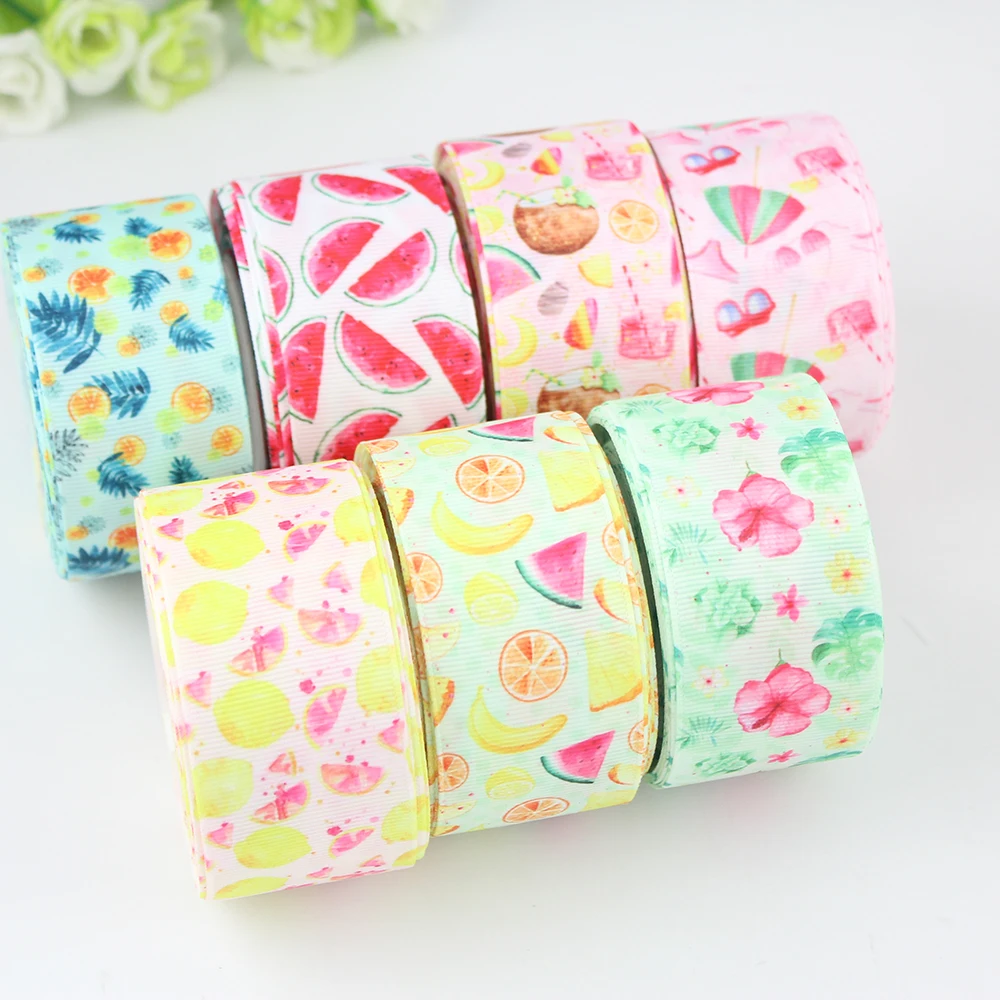 1-1/2" summer element printed grosgrain ribbon 38mm new gift wrapping ribbon diy bows ribbons for girls party decoration ribbon
1-1/2" summer element printed grosgrain ribbon 38mm new gift wrapping ribbon diy bows ribbons for girls party decoration ribbon