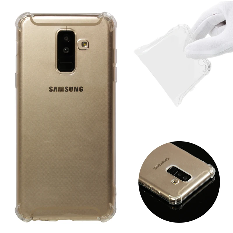 Ultrathin Shockproof Soft TPU Silicone Clear Case Phone Cover Skin Shell Coque Fundas for Samsung Galaxy A6 A8 Plus A7 2018 A750
Ultrathin Shockproof Soft TPU Silicone Clear Case Phone Cover Skin Shell Coque Fundas for Samsung Galaxy A6 A8 Plus A7 2018 A750