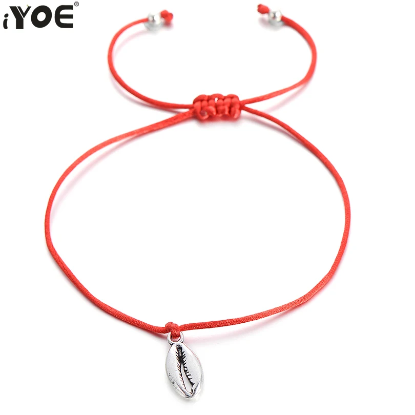IYOE Bohemia Antique Shell Charm Bracelets For Women Men Kids String Rope Lucky Chain Red Thread Bracelet Female Couple Jewelry
IYOE Bohemia Antique Shell Charm Bracelets For Women Men Kids String Rope Lucky Chain Red Thread Bracelet Female Couple Jewelry