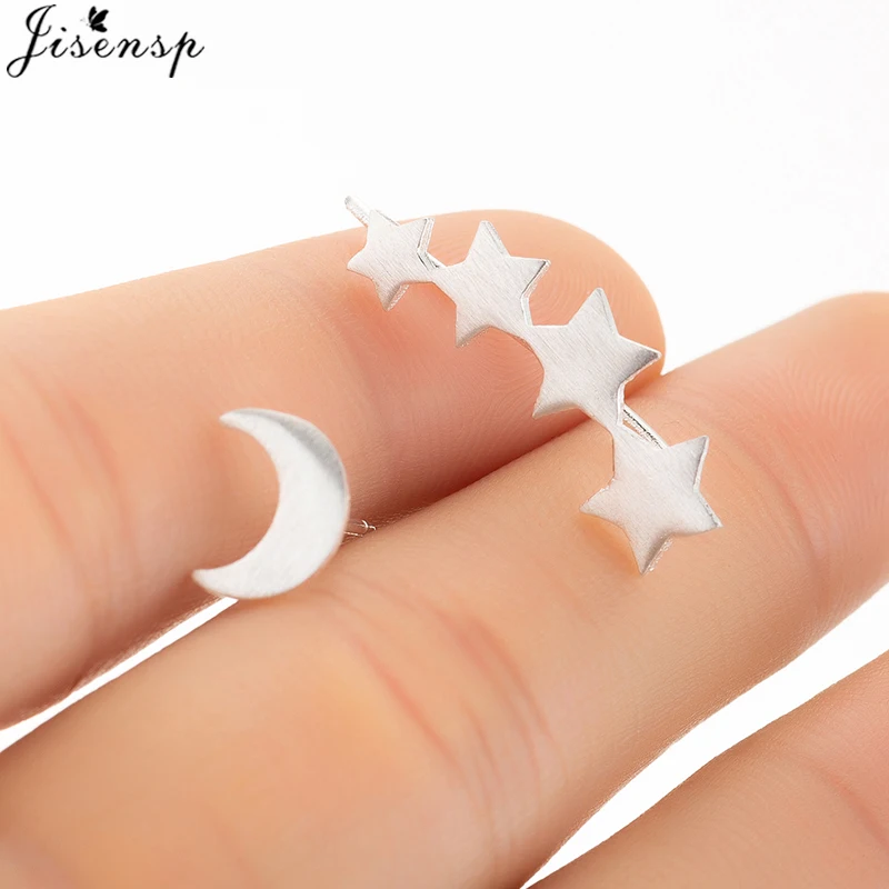 Jisensp Boho Stars and Moon Mismatched Ear Climber for Women Crescent Moon Stud and Shooting Stars Stud Earrings Bijoux
Jisensp Boho Stars and Moon Mismatched Ear Climber for Women Crescent Moon Stud and Shooting Stars Stud Earrings Bijoux