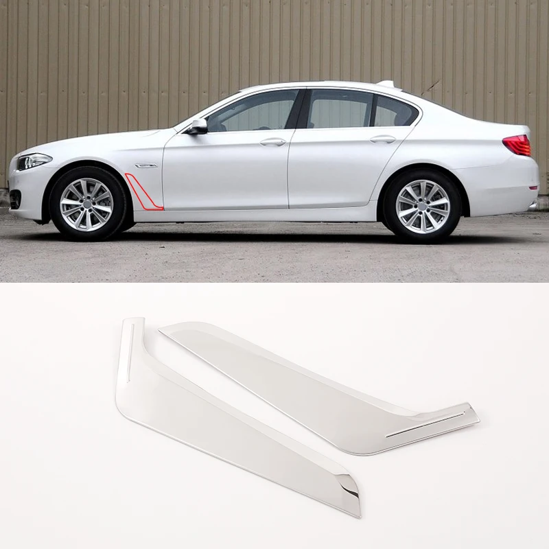 Car Accessories Stainless Steel Car Side Leaf Plate 2 PCS For BMW 5 Series F10 2011-2017
Car Accessories Stainless Steel Car Side Leaf Plate 2 PCS For BMW 5 Series F10 2011-2017