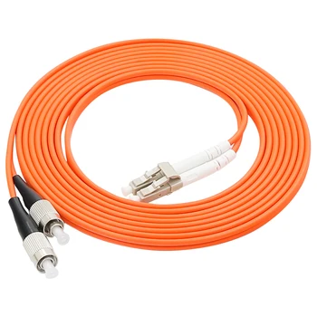LC/PC-FC/PC,3.0mm Diameter,OM1 Multimode 62.5/125,Duplex,LC to FC Optical Fiber Patch Cord
LC/PC-FC/PC,3.0mm Diameter,OM1 Multimode 62.5/125,Duplex,LC to FC Optical Fiber Patch Cord