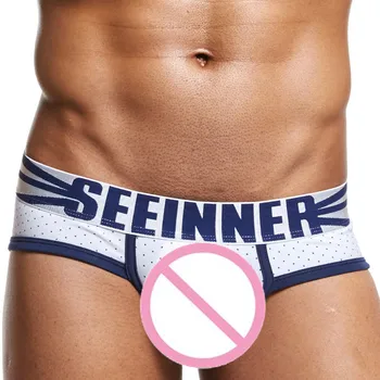 Cotton Men's Underwear New Sexy Dot Print Low Waist Soft and Comfortable Breathable Briefs Fashion Casual Daily Bragas #Z 
Cotton Men's Underwear New Sexy Dot Print Low Waist Soft and Comfortable Breathable Briefs Fashion Casual Daily Bragas #Z