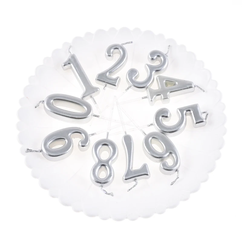 Silver Number 0 1 2 3 4 5 6 7 8 9 Birthday Cake Toppe Candles for Baby Shower Kids Girls Boy Birthday Party Cake Diy Decorations
Silver Number 0 1 2 3 4 5 6 7 8 9 Birthday Cake Toppe Candles for Baby Shower Kids Girls Boy Birthday Party Cake Diy Decorations