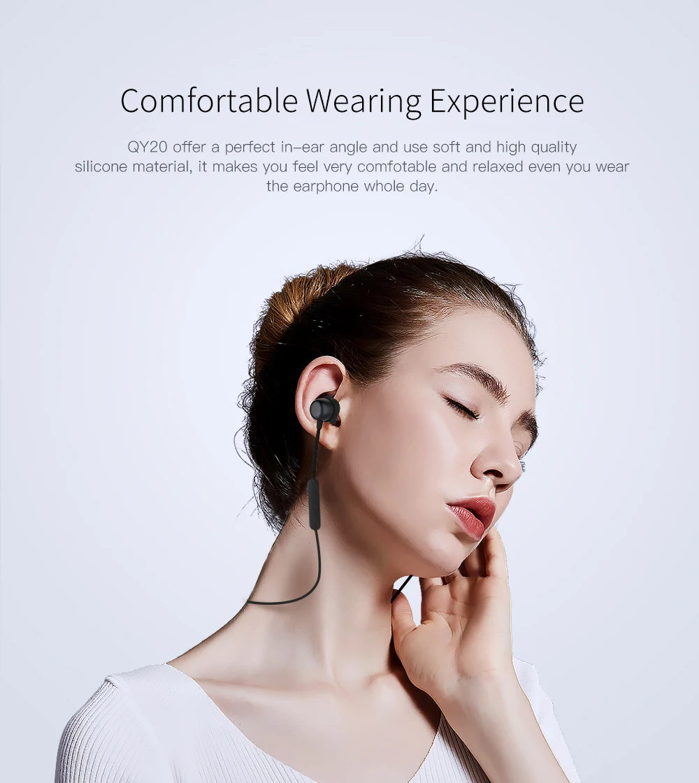 IPX5-rated Sweatproof Bluetooth Headphone with microphone - QY20 11 IPX5-rated Sweatproof Bluetooth Headphone with microphone - QY20 11