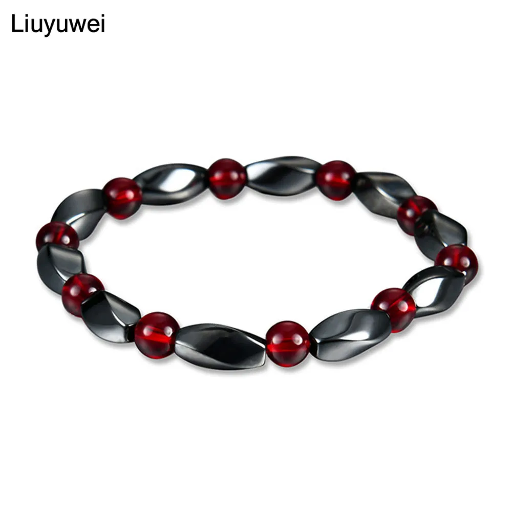 Liuyuwei Fashion Natural Stone Magnetite Black Gallstone Beaded Bracelet Hematite Health Bangle for Women Jewelry YWLG7628
Liuyuwei Fashion Natural Stone Magnetite Black Gallstone Beaded Bracelet Hematite Health Bangle for Women Jewelry YWLG7628