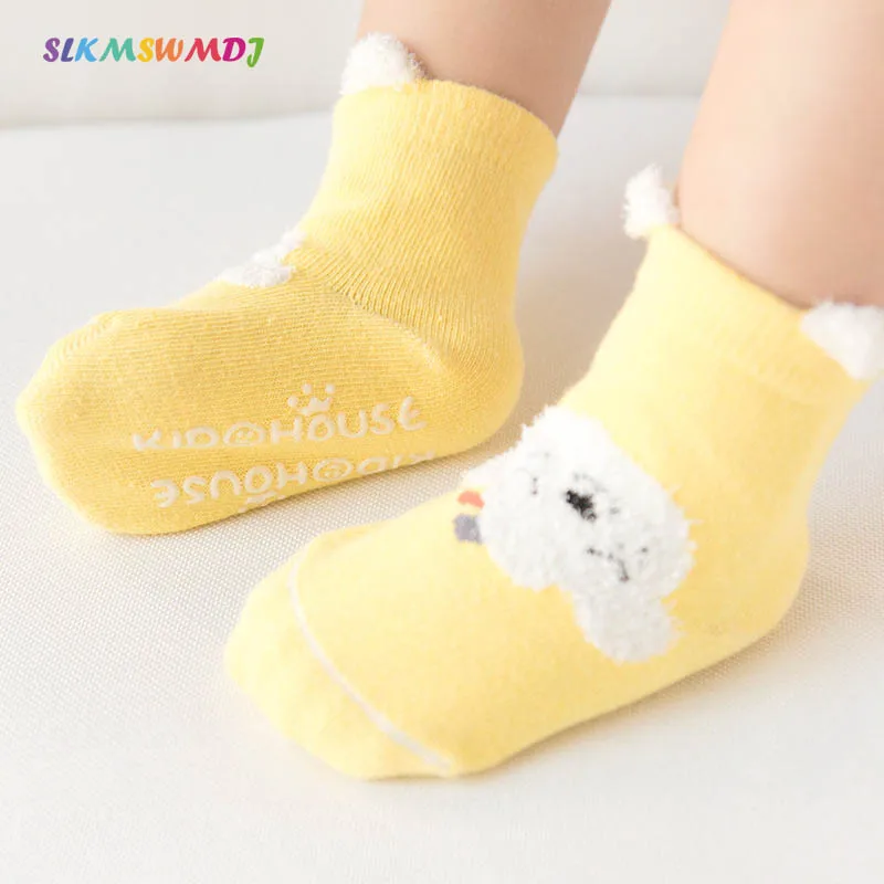 SLKMSWMDJ New autumn and winter cartoon cotton baby socks newborn anti-skid children's floor socks suitable for 0-3 years old
SLKMSWMDJ New autumn and winter cartoon cotton baby socks newborn anti-skid children's floor socks suitable for 0-3 years old