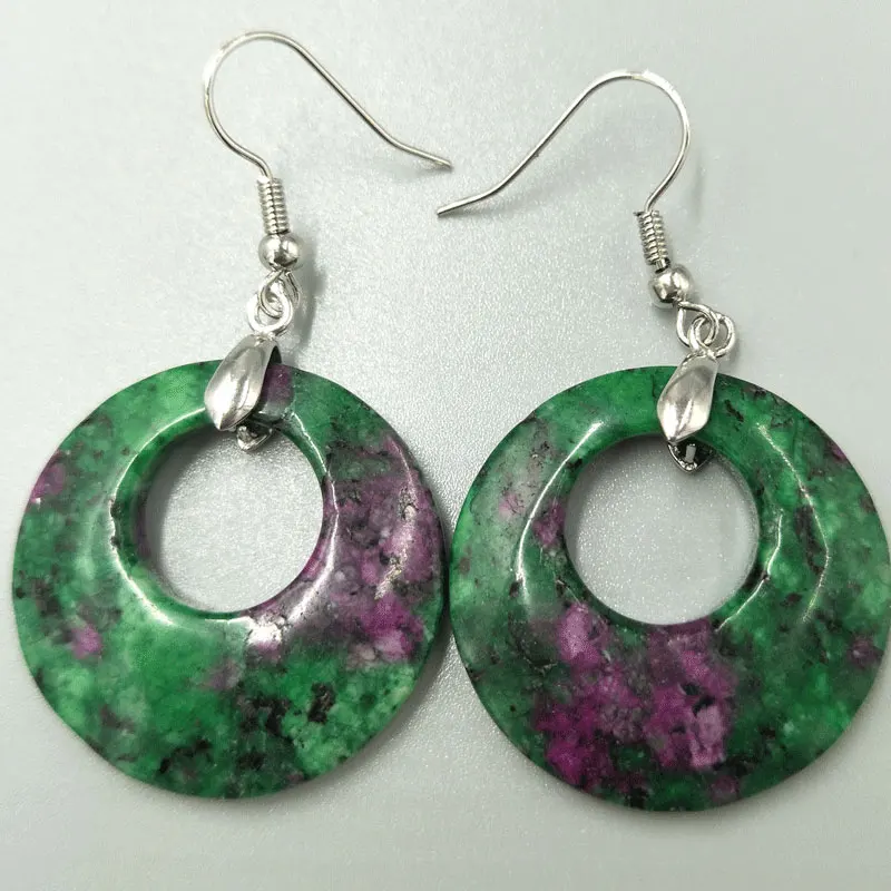 Free Shipping Women Fashion Jewelry 28mm Epidote Zoisite With Natural Stone Round Beads Dangle Earrings C5297
Free Shipping Women Fashion Jewelry 28mm Epidote Zoisite With Natural Stone Round Beads Dangle Earrings C5297