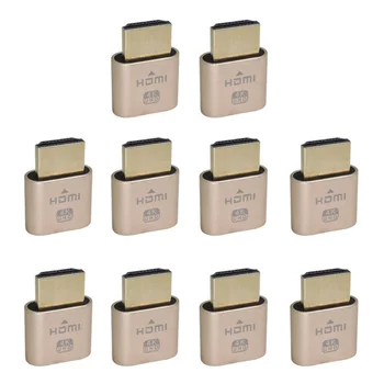 Hot Sell 10PCS VGA Virtual Display Adapter HDMI DDC EDID Dummy Plug Headless Ghost Display Emulator Lock Plate -1920x1080 @60Hz
Hot Sell 10PCS VGA Virtual Display Adapter HDMI DDC EDID Dummy Plug Headless Ghost Display Emulator Lock Plate -1920x1080 @60Hz