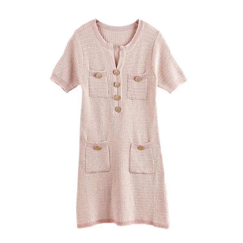 PERHAPS U white green white khaki tweed straight dress v neck short sleeve mini dress elegant chic summer D1148
PERHAPS U white green white khaki tweed straight dress v neck short sleeve mini dress elegant chic summer D1148