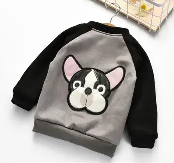 2018 Korean version of autumn and winter girls cartoon deer skin jacket boy baseball uniform plus cotton padded jacket
2018 Korean version of autumn and winter girls cartoon deer skin jacket boy baseball uniform plus cotton padded jacket