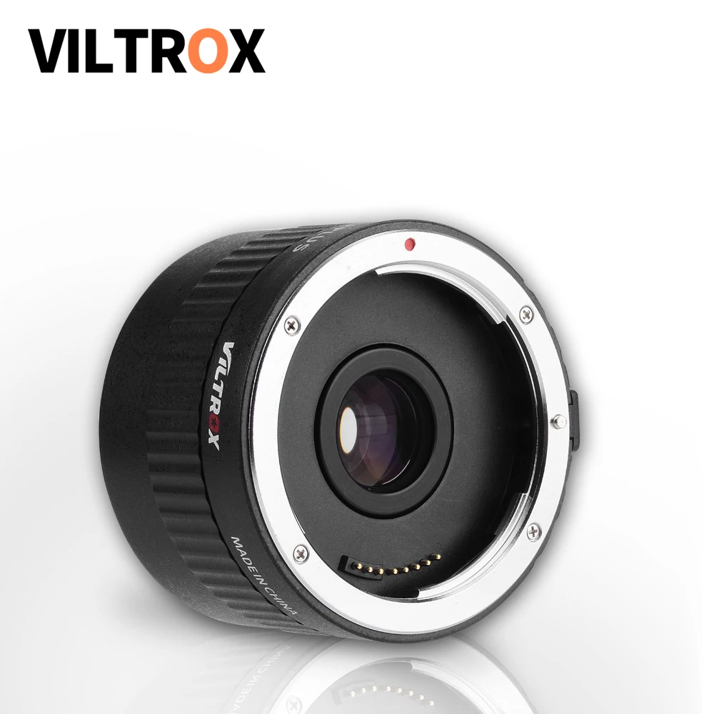 Viltrox C-AF 2X Teleplus Autofocus Teleconverter 2.0X Extender Telephoto Converter for Canon EOS & EF lens 7DII 5D Mark IV 6D
Viltrox C-AF 2X Teleplus Autofocus Teleconverter 2.0X Extender Telephoto Converter for Canon EOS & EF lens 7DII 5D Mark IV 6D