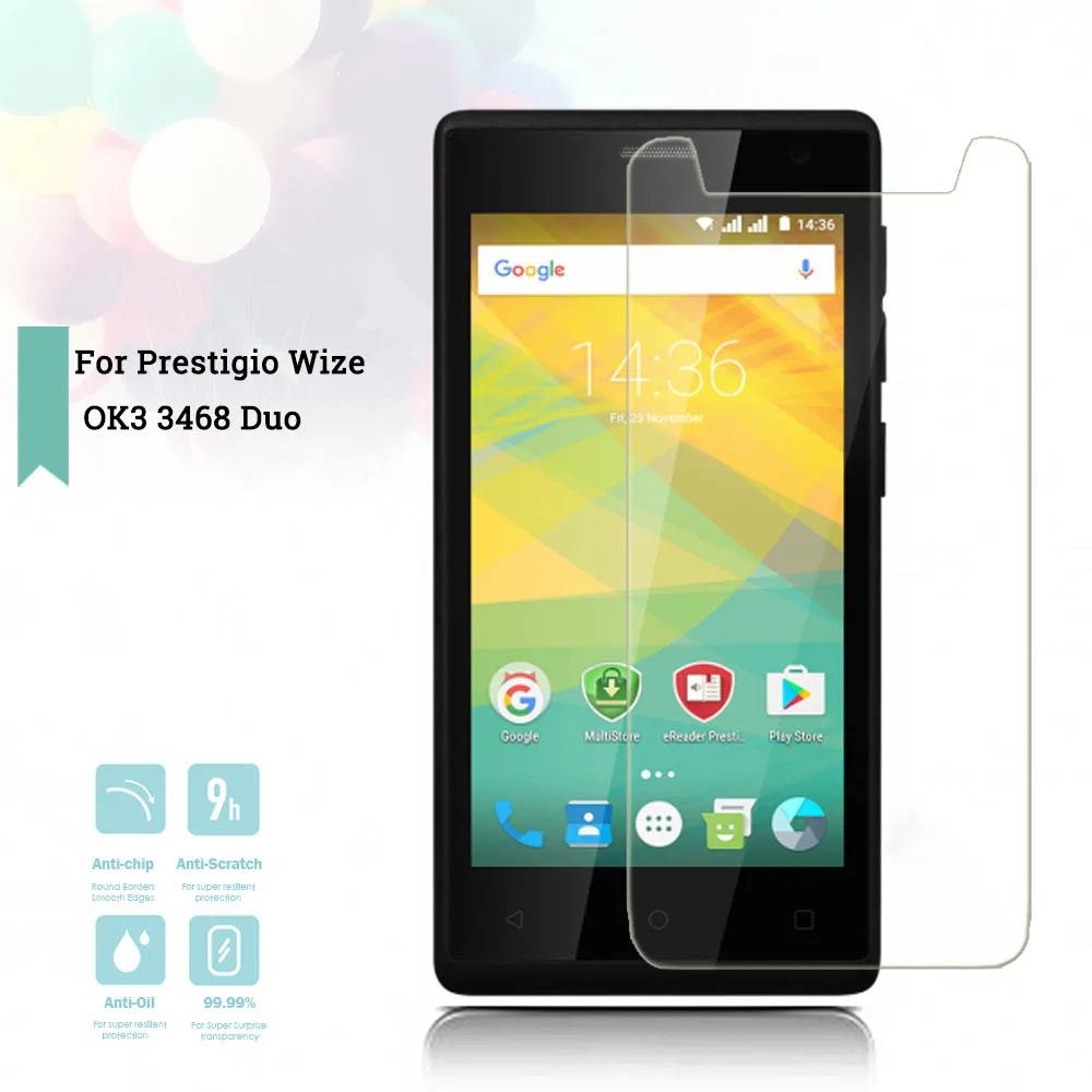 2.5D 0.26mm Ultra Thin Tempered Glass Prestigio Wize OK3 3468 Duo Toughened Protector Protective Screen Case Cover Universal
2.5D 0.26mm Ultra Thin Tempered Glass Prestigio Wize OK3 3468 Duo Toughened Protector Protective Screen Case Cover Universal