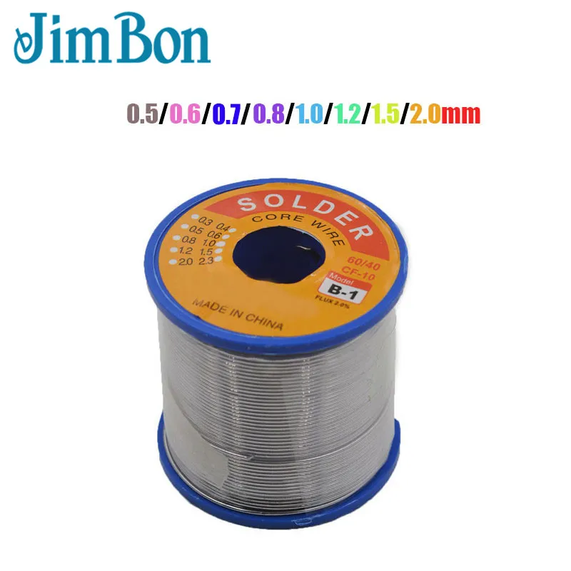 0.5/0.6/0.7/0.8/1/1.2/1.5/2mm 500g Soldering Wires Welding Iron Rosin Core 60/40 Lead Tin Flux 2.0 Percent Solder Tools
0.5/0.6/0.7/0.8/1/1.2/1.5/2mm 500g Soldering Wires Welding Iron Rosin Core 60/40 Lead Tin Flux 2.0 Percent Solder Tools