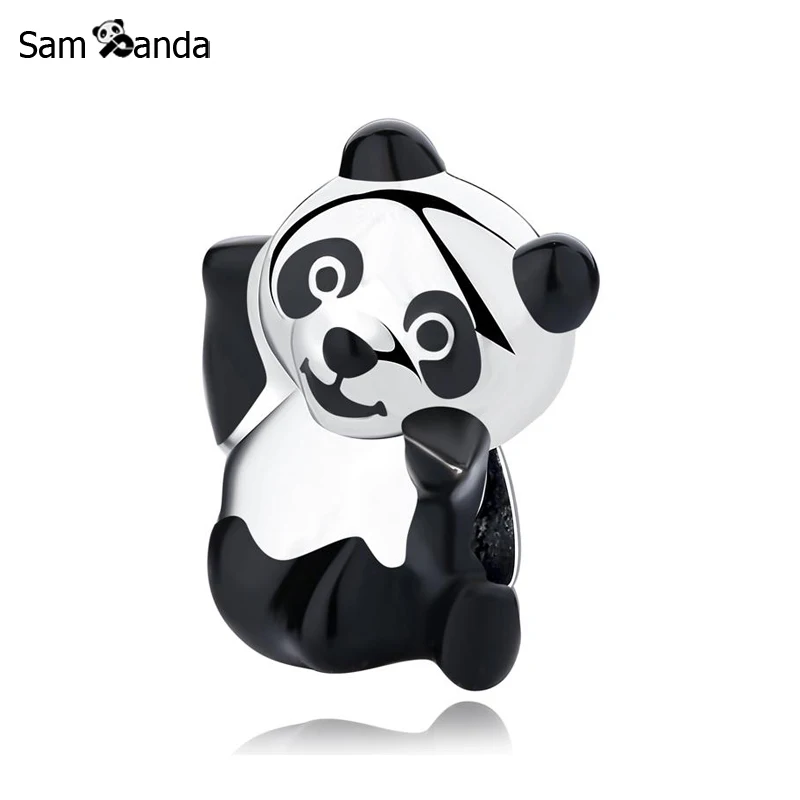 New Authentic 100% 925 Sterling Silver Bead Charm Sweet Panda Bear Charms Fit Pandora Bracelets Women Diy Jewelry Making
New Authentic 100% 925 Sterling Silver Bead Charm Sweet Panda Bear Charms Fit Pandora Bracelets Women Diy Jewelry Making