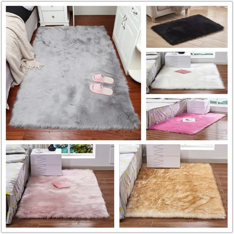 2019 Hot Sale Faux Sheepskin Chair Cover 15 Colors Warm Hairy Wool Carpet Seat Pad Long Skin Fur Plain Fluffy Area Rugs Washable
2019 Hot Sale Faux Sheepskin Chair Cover 15 Colors Warm Hairy Wool Carpet Seat Pad Long Skin Fur Plain Fluffy Area Rugs Washable