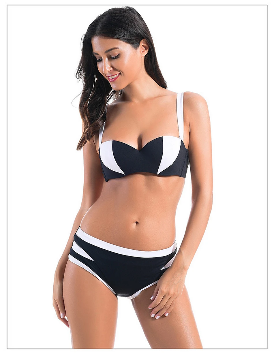 2017 Bikinis Women Swimsuit High Waisted Bathing Suits Swim Halter Top Push Up Bikini Set Plus Size Swimwear Maillot De Bain 18 2017 Bikinis Women Swimsuit High Waisted Bathing Suits Swim Halter Top Push Up Bikini Set Plus Size Swimwear Maillot De Bain 18