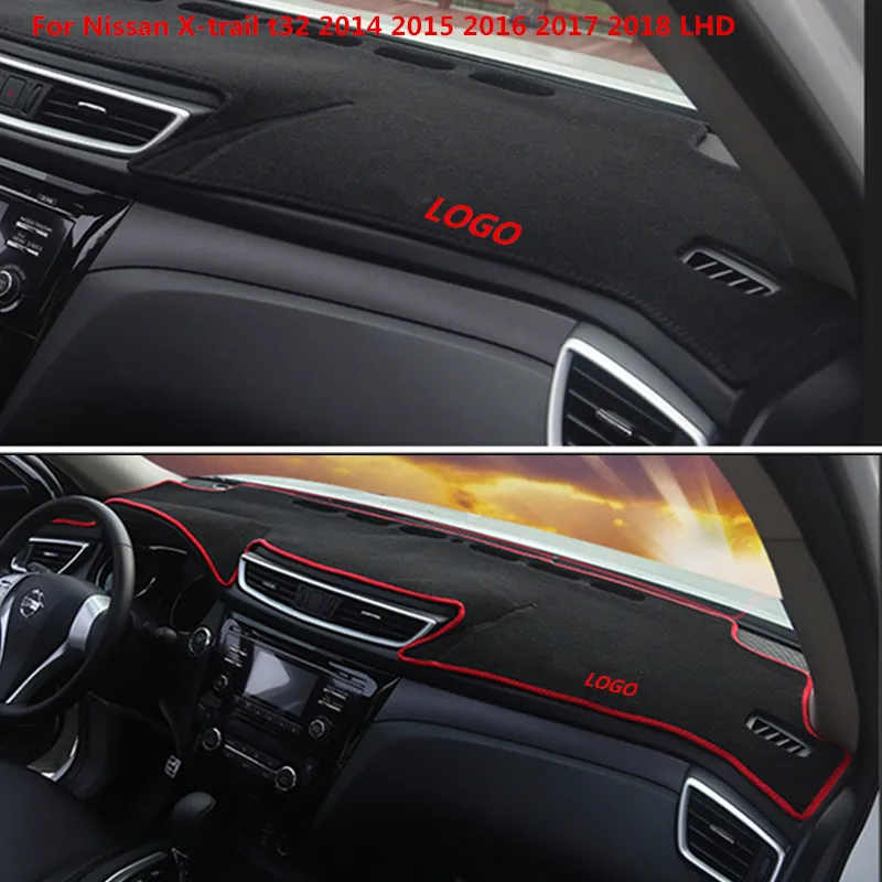 For Nissan X trail-t32 2014 2015 2016 2017 2018 Car LHD Dashboard Avoid Light Pad Platform Instrument Table cover mat Acessories 
For Nissan X trail-t32 2014 2015 2016 2017 2018 Car LHD Dashboard Avoid Light Pad Platform Instrument Table cover mat Acessories