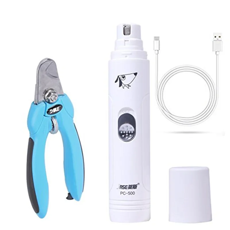 Pet Nail Grinder Clippers Electric Pet Nail Trimmers Low Noise Rechargeable for Gentle Grooming &Trimming for Small/Medium/L
Pet Nail Grinder Clippers Electric Pet Nail Trimmers Low Noise Rechargeable for Gentle Grooming &Trimming for Small/Medium/L