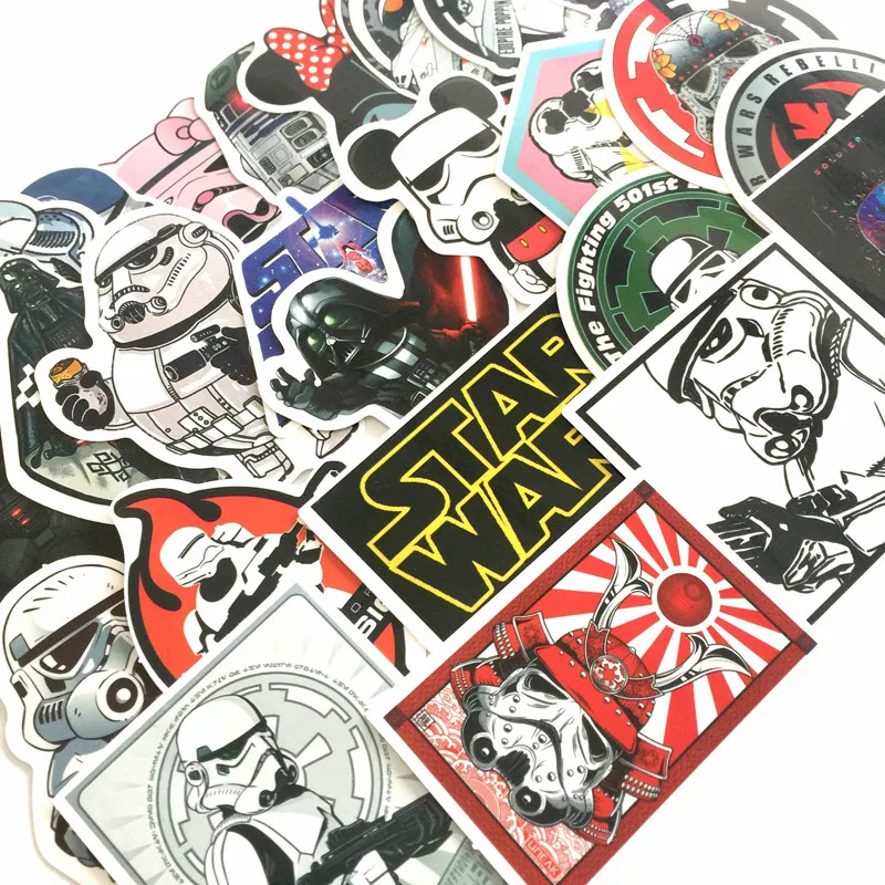 Star Wars 25pcs/lot American Movie car sticker for Skateboard Laptop Luggage Fridge Phone Car-Styling home doodle DIY Stickers
Star Wars 25pcs/lot American Movie car sticker for Skateboard Laptop Luggage Fridge Phone Car-Styling home doodle DIY Stickers