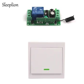 Sleeplion 12V 10A Relay Switch 1/2/3 Wall Control Wireless RF Transmitter+ Receiver Switch Module 12V
Sleeplion 12V 10A Relay Switch 1/2/3 Wall Control Wireless RF Transmitter+ Receiver Switch Module 12V