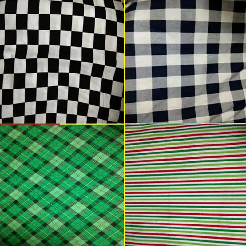Brand New Design Fashion Square Check Stripe Printed Cotton Fabric For DIY Sewing Decoration 50x105cm
Brand New Design Fashion Square Check Stripe Printed Cotton Fabric For DIY Sewing Decoration 50x105cm