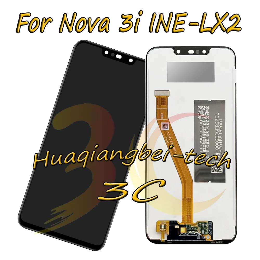 6,3 ''Новый черный для Huawei Nova 3i Nova3i INE-LX2 Полный ЖК-дисплей + цифровой преобразователь сенсорного экрана в сборе 100% протестирован с отслеживанием
6,3 ''Новый черный для Huawei Nova 3i Nova3i INE-LX2 Полный ЖК-дисплей + цифровой преобразователь сенсорного экрана в сборе 100% протестирован с отслеживанием