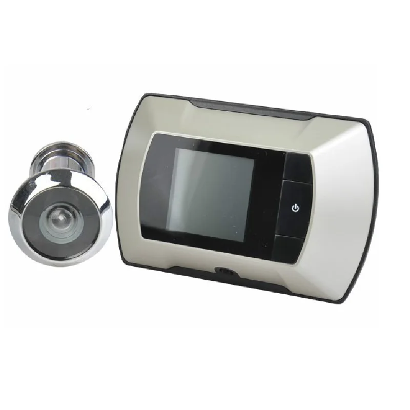 

2.4 inch video peephole door camera Easy Version Widen Viewing Angle 2PCS battery AA as power wireless peephole camera video eye