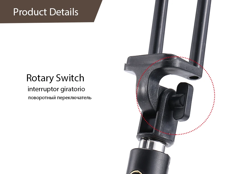 for Iphone X XR XS MAX Wired Selfie Stick Selfie Monopod for iphone X 8 7 6 plus 5 5s Wired Photograph Tripod Extendable Selfie