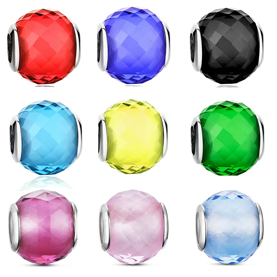 Genuine Murano Glass Beads 925 Sterling Silver Charms Beads Fit Original Pandora Bracelets Necklaces Authentic Jewelry Making
Genuine Murano Glass Beads 925 Sterling Silver Charms Beads Fit Original Pandora Bracelets Necklaces Authentic Jewelry Making