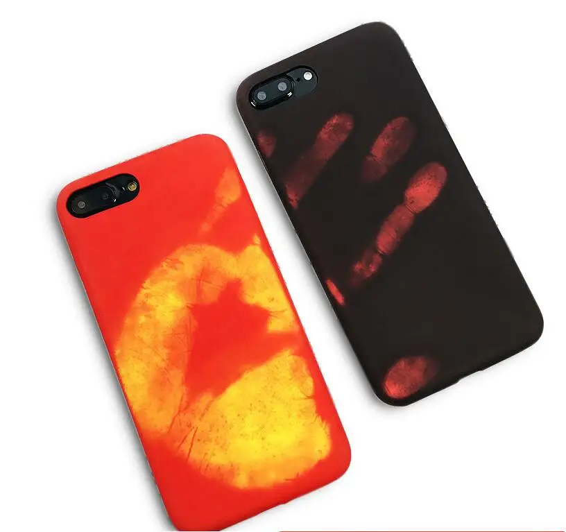 2018 Fashional Thermal Sensor Case for iphone X 8 7 7 Plus 6 6s Plus Thermal Heat Induction Phone Case fundas protective cover
2018 Fashional Thermal Sensor Case for iphone X 8 7 7 Plus 6 6s Plus Thermal Heat Induction Phone Case fundas protective cover