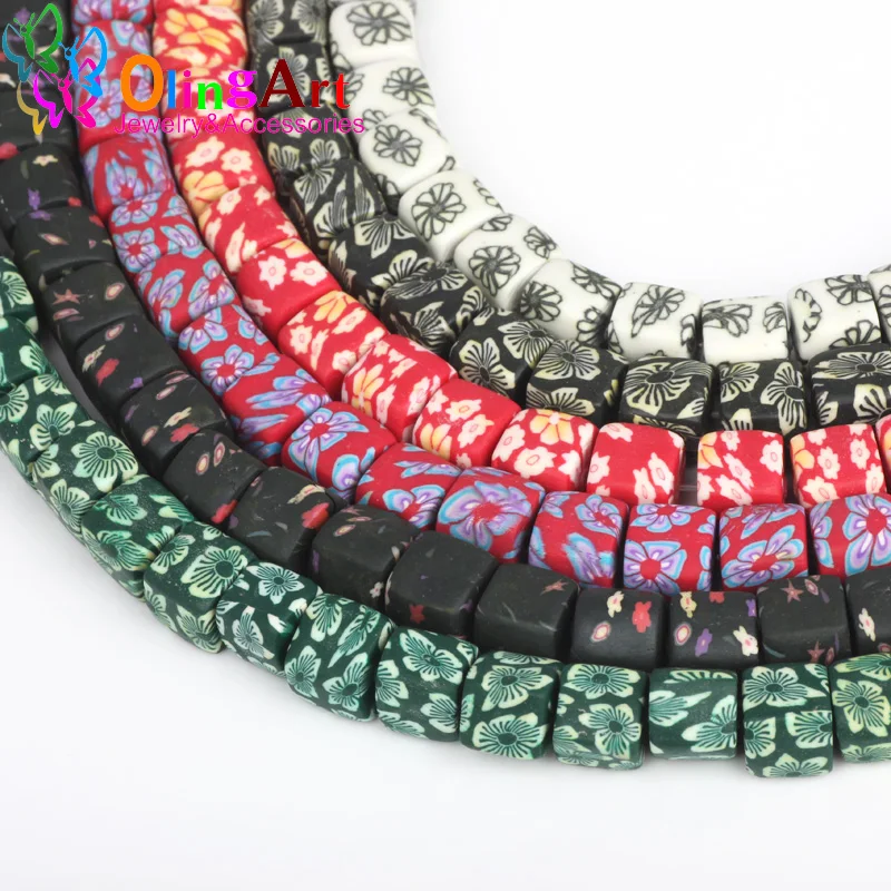 OlingArt 8MM 20pcs Mixed Colors Square Soft ceramic Polymer Clay Jewelry Beads for children DIY Bracelet necklace jewelry making
OlingArt 8MM 20pcs Mixed Colors Square Soft ceramic Polymer Clay Jewelry Beads for children DIY Bracelet necklace jewelry making