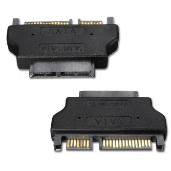 mini Slim SATA 7 + 15 22pin male to female SATA 7 + 6 pin 13 poles converter adapter
mini Slim SATA 7 + 15 22pin male to female SATA 7 + 6 pin 13 poles converter adapter