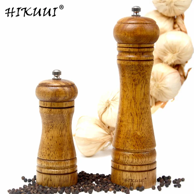 1PCS Pepper Grinder 8 inch or 5 inch Manual Salt Pepper Mill Seasoning Kitchen Tools Grinding for Cooking Restaurants
1PCS Pepper Grinder 8 inch or 5 inch Manual Salt Pepper Mill Seasoning Kitchen Tools Grinding for Cooking Restaurants