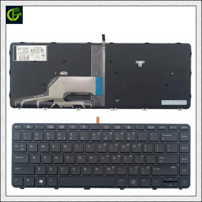 

New English Backlit keyboard for HP Probook 430 G3 , 430 G4 , 440 G3 , 440 G4, 445 G3 , 640 G2, 645 G2, 446 G3 US laptop