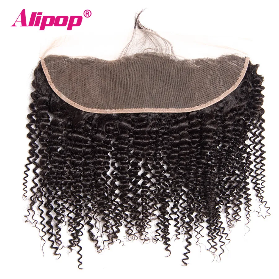 ALIPOP Brazilian Kinky Curly Lace Frontal Closure With Baby Hair Natural Hairline Remy Human Hair Pre Plucked No Tangle
ALIPOP Brazilian Kinky Curly Lace Frontal Closure With Baby Hair Natural Hairline Remy Human Hair Pre Plucked No Tangle