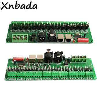 30CH DMX512 RGB Led Strip Light Controller DMX Decoder Led Dimmer Driver For RGB Led Strip Light DC9-24
30CH DMX512 RGB Led Strip Light Controller DMX Decoder Led Dimmer Driver For RGB Led Strip Light DC9-24