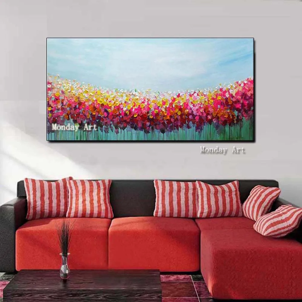 Hand-painted Knife Abstract Flower Painting Oil Painting on Canvas Picture Of The Sitting Room Dining-room Wall picture No Frame
Hand-painted Knife Abstract Flower Painting Oil Painting on Canvas Picture Of The Sitting Room Dining-room Wall picture No Frame