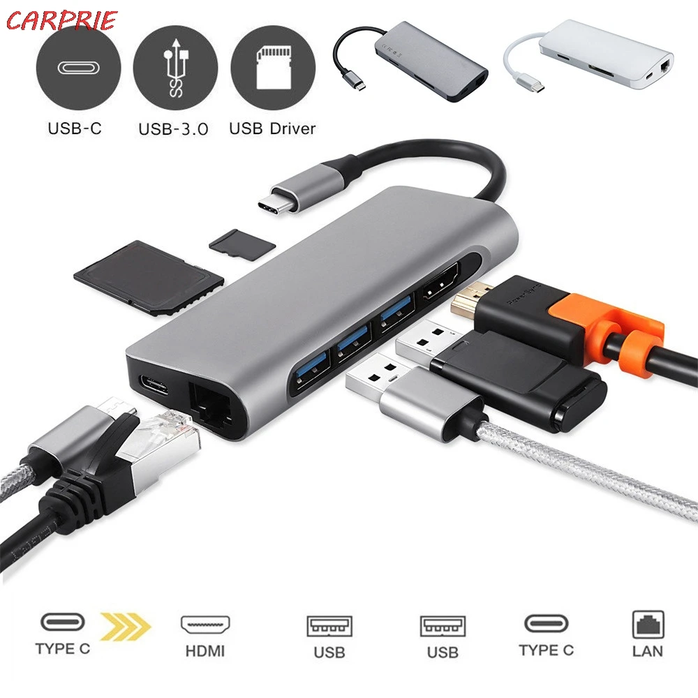 CARPRIE USB C 8 in1 USB-C to Type-C USB Multi 3.0 HDMI RJ45 Ethernet Micro SD TF OTG Hub 2019 Big Promotion Z30416
CARPRIE USB C 8 in1 USB-C to Type-C USB Multi 3.0 HDMI RJ45 Ethernet Micro SD TF OTG Hub 2019 Big Promotion Z30416