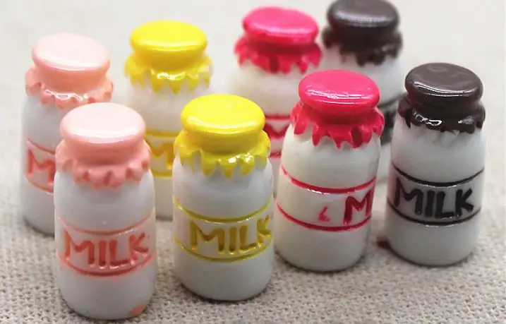 wholesale 100Pieces Flatback Flat Back Kawaii Resin Cabochon 3D Milk Bottle DIY Resin Craft Decoration Decoration Charm Craft
wholesale 100Pieces Flatback Flat Back Kawaii Resin Cabochon 3D Milk Bottle DIY Resin Craft Decoration Decoration Charm Craft