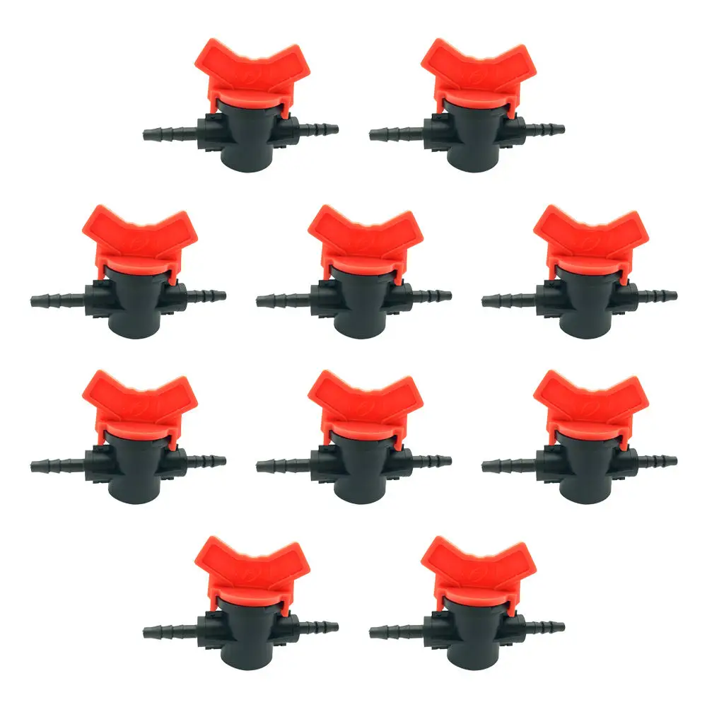 10Pcs 4mm Straight-Through Valve 4/7 Capillary PVC Pipe Fittings Garden Irrigation Systems Watering Control Switch Dropshipping
10Pcs 4mm Straight-Through Valve 4/7 Capillary PVC Pipe Fittings Garden Irrigation Systems Watering Control Switch Dropshipping