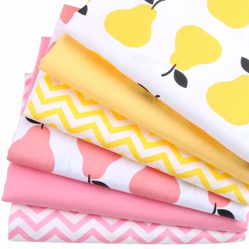 Nanchuang 6Pcs/Lot Pear Series Print Twill Cotton Fabric Patchwork Cloth For DIY Sewing&Quilting Bag Scrapbook Material 20x25cm
Nanchuang 6Pcs/Lot Pear Series Print Twill Cotton Fabric Patchwork Cloth For DIY Sewing&Quilting Bag Scrapbook Material 20x25cm