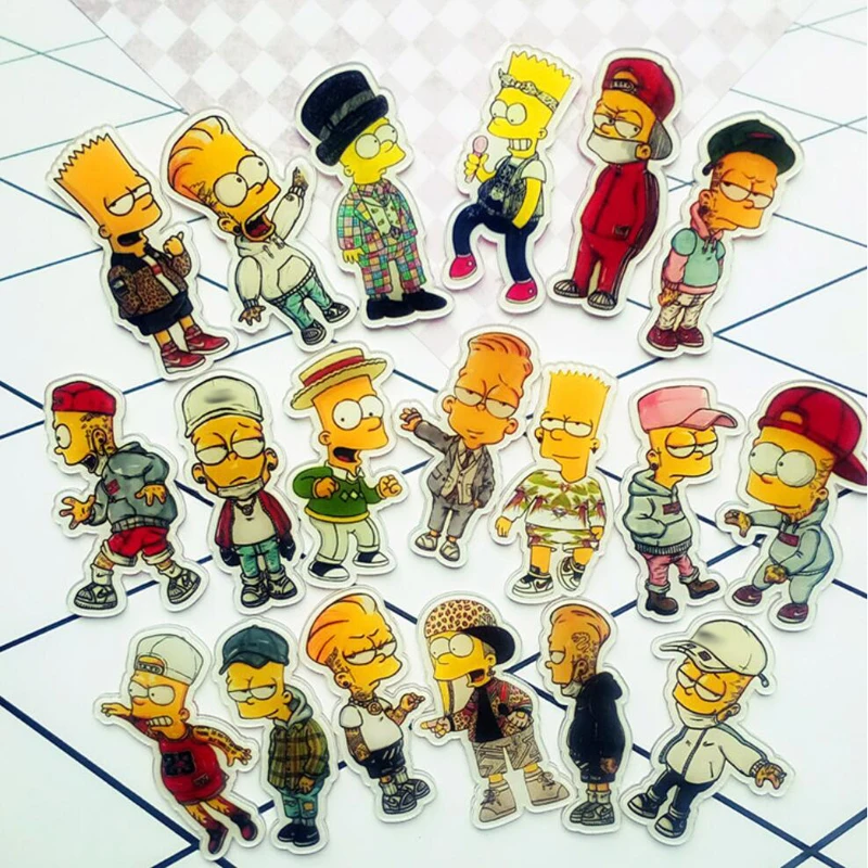 1 PC Acrylic Brooch Cartoon Japanese Anime Cool Simpson Brooches Backpack Student Clothes Brooches Pins Bag Decor Brooch Badge
1 PC Acrylic Brooch Cartoon Japanese Anime Cool Simpson Brooches Backpack Student Clothes Brooches Pins Bag Decor Brooch Badge