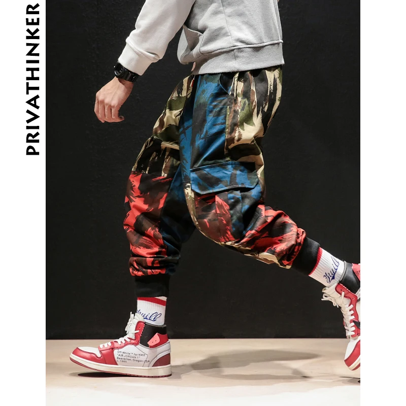 Privathinker Designer Brand INS 2019 Men Joggers Man Hiphop Camo Cargo Pants Male Fashions Streetwear Punk Camouflage Pants
Privathinker Designer Brand INS 2019 Men Joggers Man Hiphop Camo Cargo Pants Male Fashions Streetwear Punk Camouflage Pants