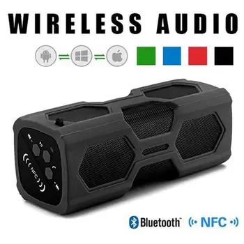 Wireless Bluetooth Speaker With Powerbank Waterproof Portable Outdoor Mini Column Box Stereo Loudspeaker For Phone
Wireless Bluetooth Speaker With Powerbank Waterproof Portable Outdoor Mini Column Box Stereo Loudspeaker For Phone